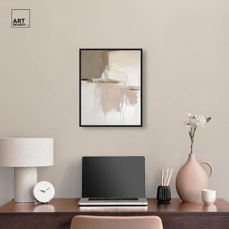 Gentle Strokes of Nature II Canvas by Art Remedy
