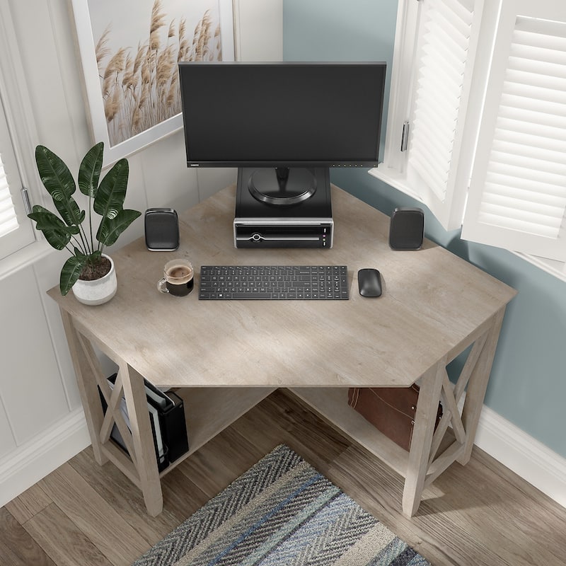 Key West Small Corner Desk by Bush Furniture