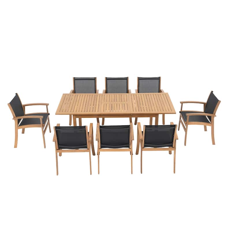 9-Piece Outdoor Patio Garden Dining Set
