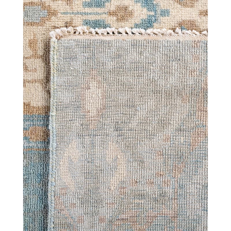 Modern One-of-a-Kind Handmade Area Rug - Gray, 8' 1" x 10' 4" - 8' 1" x 10' 4"
