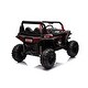 preview thumbnail 14 of 25, 12V 4WD Ride-On Car with Leather Seat, One-Button Start, High-Low Speed, Music & Power Display - Premium Ride