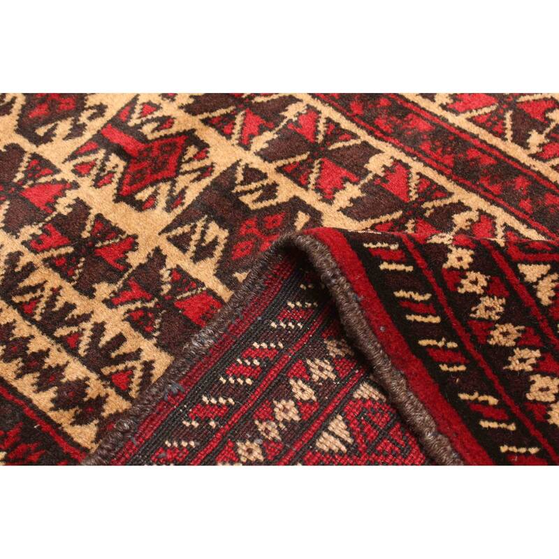 ECARPETGALLERY Hand-knotted Teimani Tan Wool Rug - 3'4 x 5'0