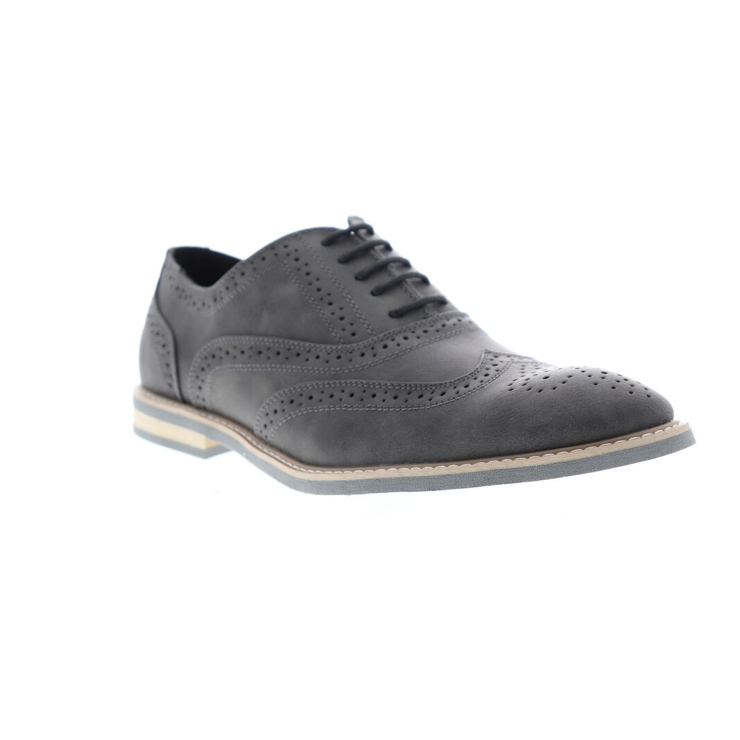 Shop Unlisted By Kenneth Cole Joss Oxford Grey Mens Oxfords Casual