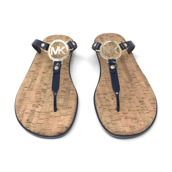 michael kors slippers navy