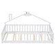 preview thumbnail 30 of 41, Simple wooden floor bed with guard rails