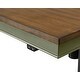 preview thumbnail 13 of 15, Farmhouse Electric Sit/Stand Desk, Height Adjustable Table, Blue