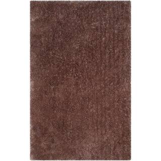 SAFAVIEH Handmade Bahija Luxe Shag 3-inch Thick Rug