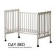 preview thumbnail 35 of 51, 3-In-1 Convertible Crib In Natural, Made Of Sustainable Pinewood, Non-Toxic Finish, Comes With Locking Wheels