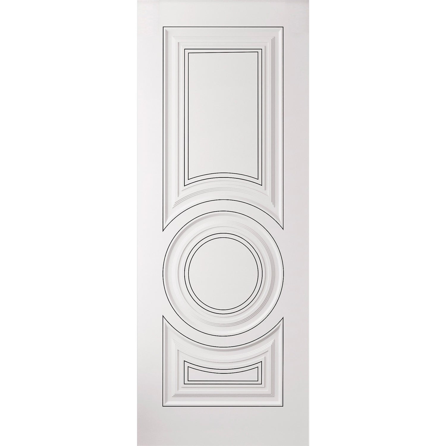 SartoDoors | Bedroom Door Interior Door | Solid Wood | 18x80, White Bathroom Door Pantry Door Closet Door Interior French Doors