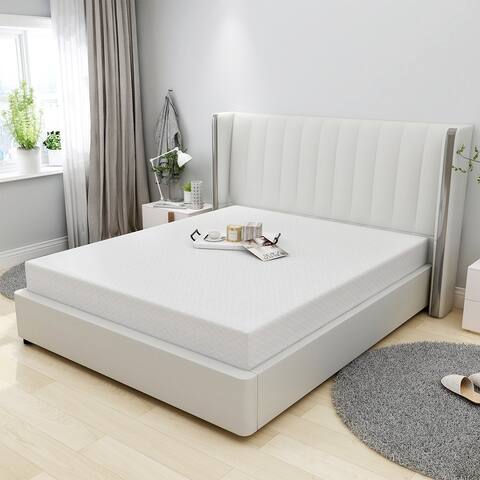 Twin Mattress, 8 inch Gel Memory Foam Full Size Mattress for Cool Sleep & Pressure Relief, Medium Firm Mattresses