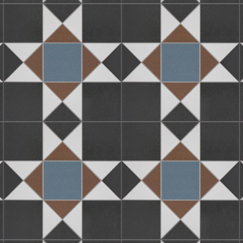 Merola Tile Vanity Nouveau 13" x 13" Porcelain Floor and Wall Tile