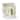 Large White Multi Ceramic Square Planter - 5.75" H x 6.5" L x 6.5" W - Perfect for Summer Gardening & Home Decor
