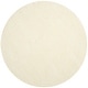 preview thumbnail 109 of 202, SAFAVIEH Laguna Shag Verdiana Solid Color 2-inch Thick Rug. 5'3" Round - Ivory