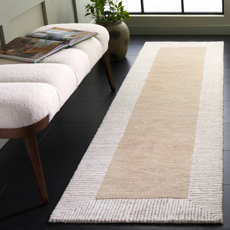SAFAVIEH Handmade Pine Doyna Modern Wool Rug