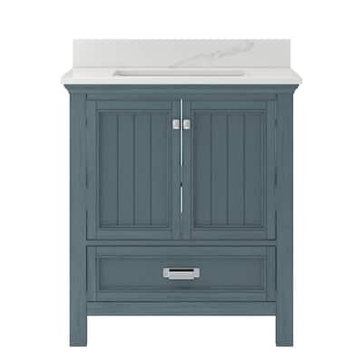 CRAFT + MAIN BAVT3122D-QCB Brantley 30" Free Standing Single Basin