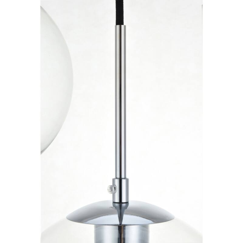 7-Light 54 inch Pendant with Clear Glass