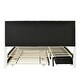 preview thumbnail 14 of 29, Queen Platform Bed with RGB LED, Trundle, and Storage