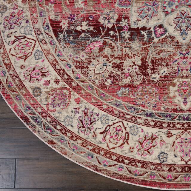 Nourison Vintage Kashan Traditional Area Rug