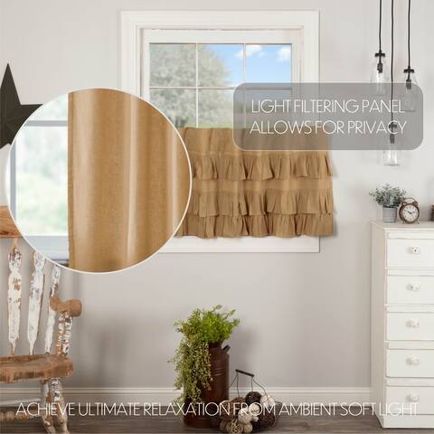 Simple Life Flax Ruffled Tier Set of 2