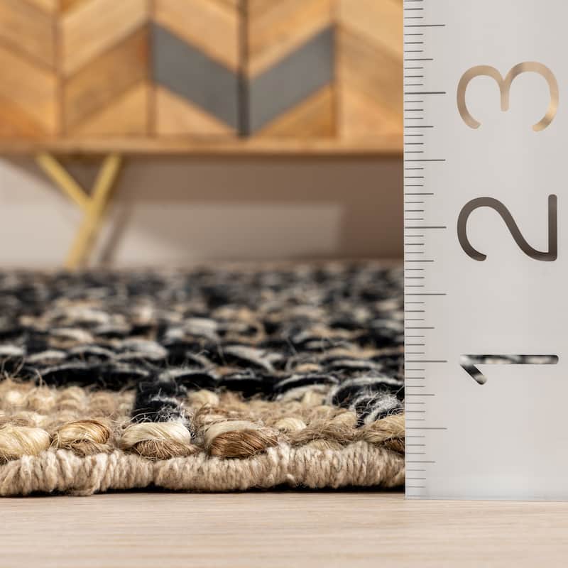 Nuloom Betony Modern Trellis Jute Blend Area Rug