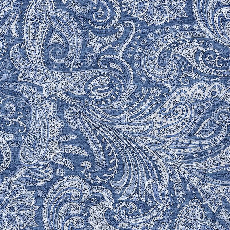 HomeRoots Paisley Transitional Rectangle Outdoor Rug