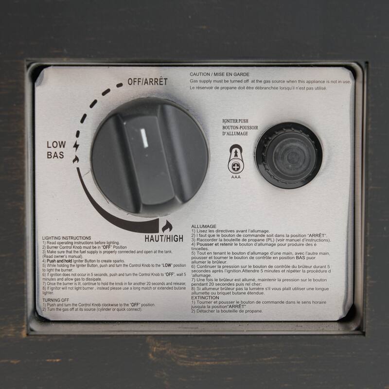 Wellington Outdoor Iron 50000 BTU Fire Pit by Christopher Knight Home