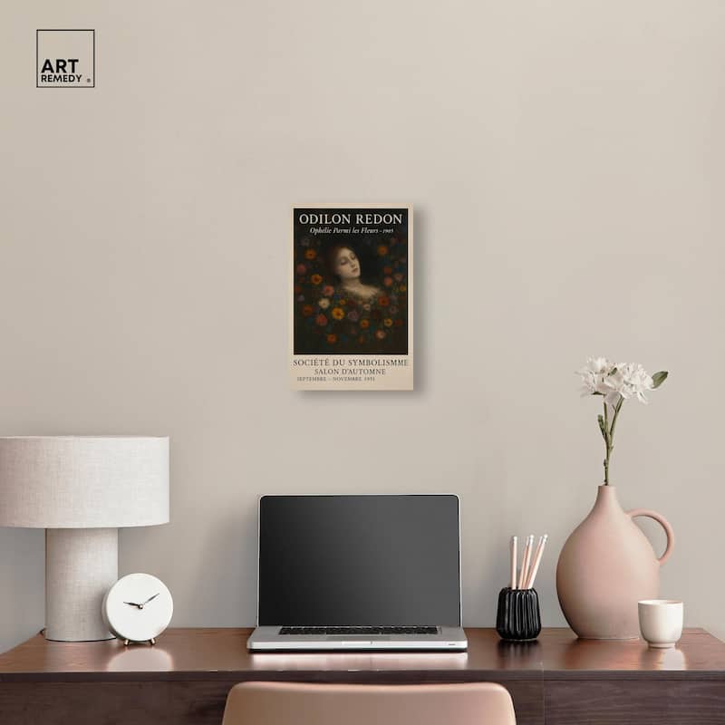Redon's Beauty Canvas by Art Remedy, Gallery Wrapped