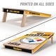 preview thumbnail 3 of 5, Pittsburgh Steelers NFL 2x4 Cornhole Board Set