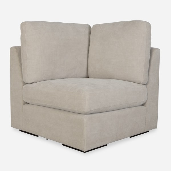 slide 2 of 7, Uttermost Refuge Sand Corner, Sofa - 30"Hx 37.5"Wx 37.5 "D