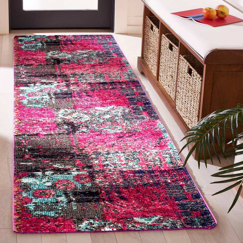 SAFAVIEH Monaco Ardak Distressed Boho Rug