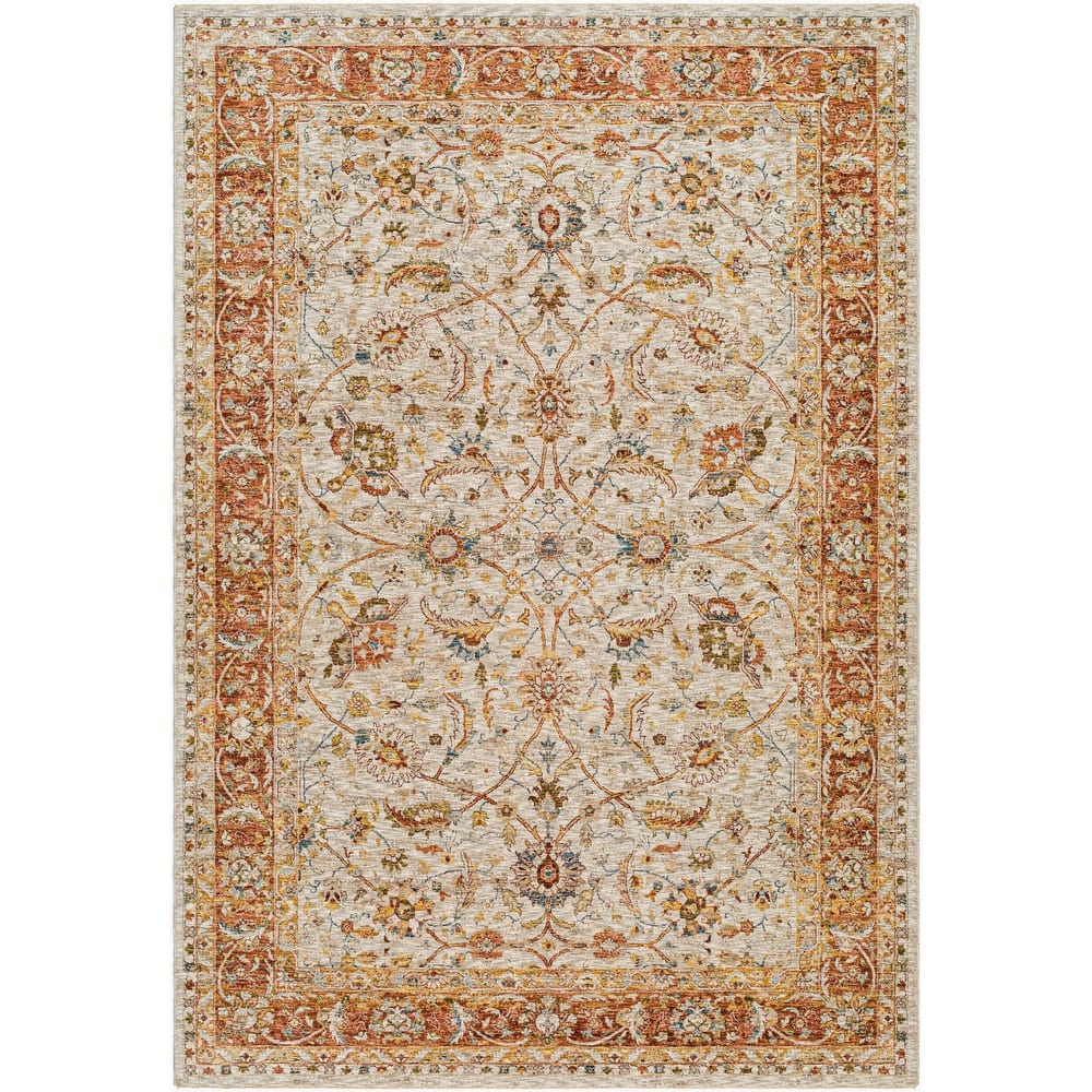 Livabliss Transitional Mona Lisa Medallion Area Rug