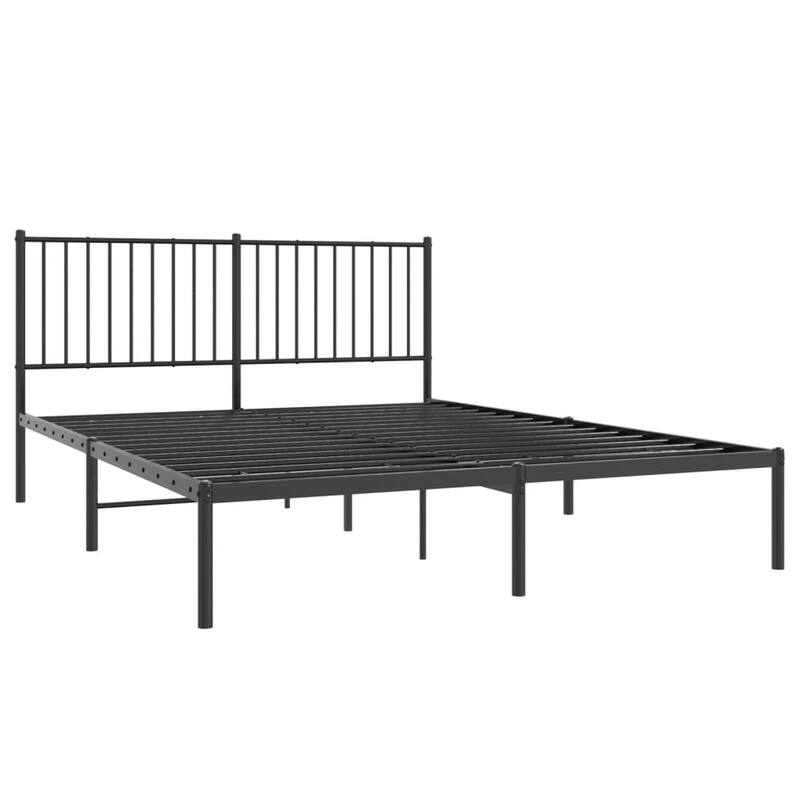 vidaXL Metal Bed Frame, No Mattress