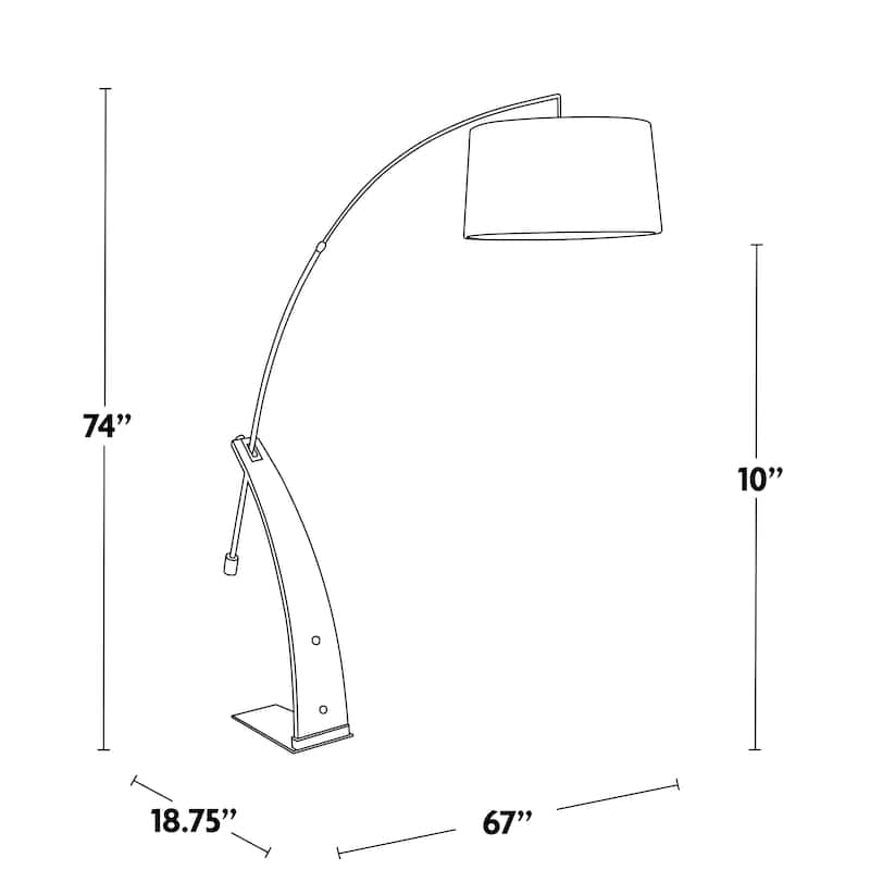 Carson Carrington Robyn-Isa Floor Lamp