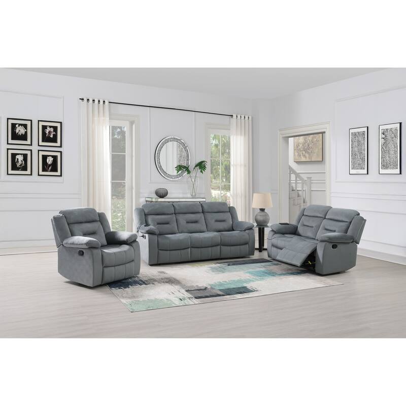Luxurious Single Recliner for Ultimate Comfort and Relaxation - Grey