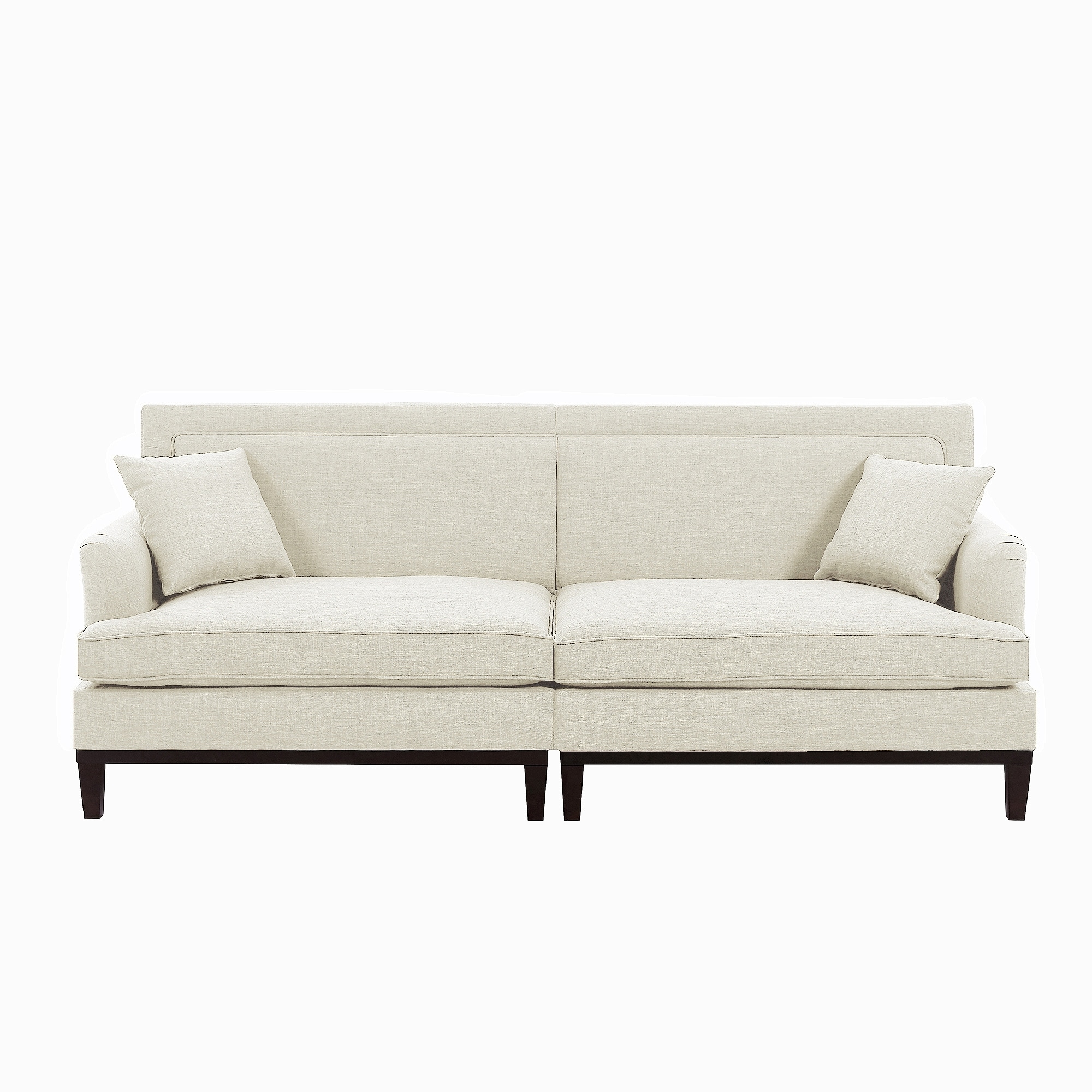 Country sofa on sale pillows
