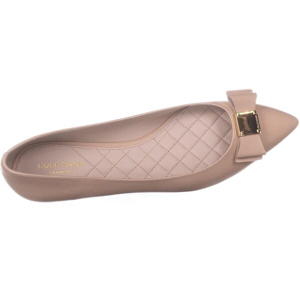 cole haan bow skimmer flat