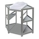 preview thumbnail 16 of 23, Diaper Corner Baby Changing Table with Hamper and Basket