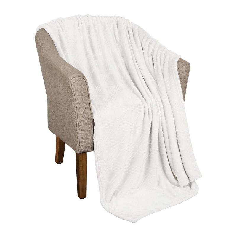Superior Atka Diamond Soft Fluffy Fleece Blanket