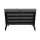 preview thumbnail 20 of 136, Outdoor Teak Wood Waterproof Armless Chair Loveseat with Cushions