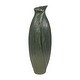 preview thumbnail 6 of 45, Ceramic Stylish Rubpert Contemporary Vase - Green