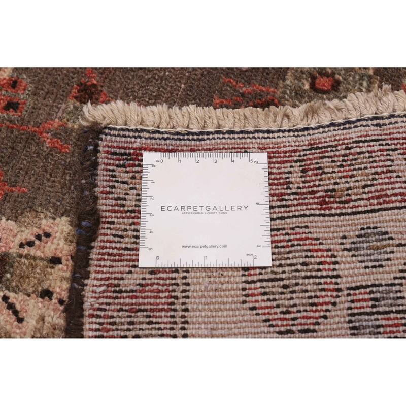 ECARPETGALLERY Hand-knotted Andelz Grey Wool Rug - 3'2 x 13'7