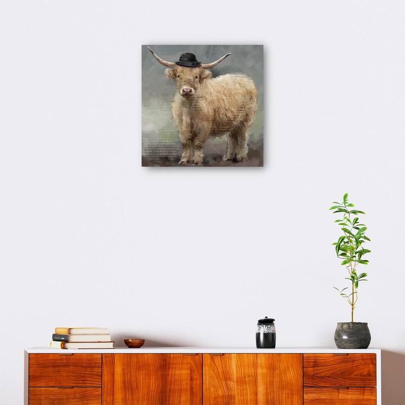 Fancy Freddie By Studio Arts Canvas Art Print