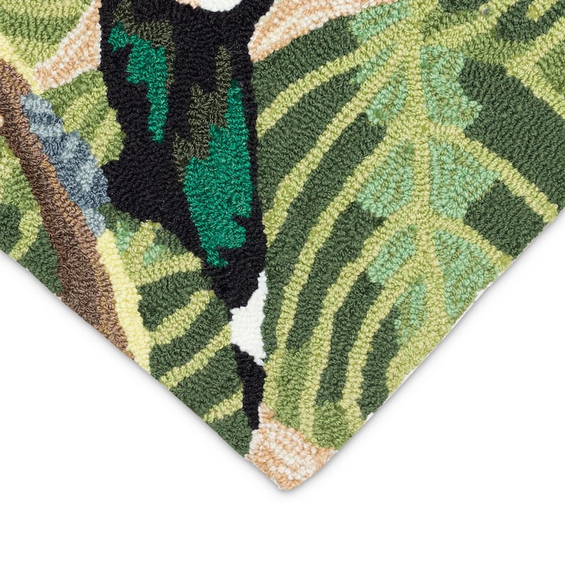 Liora Manne Frontporch Two Cute Toucans Indoor/Outdoor Rug