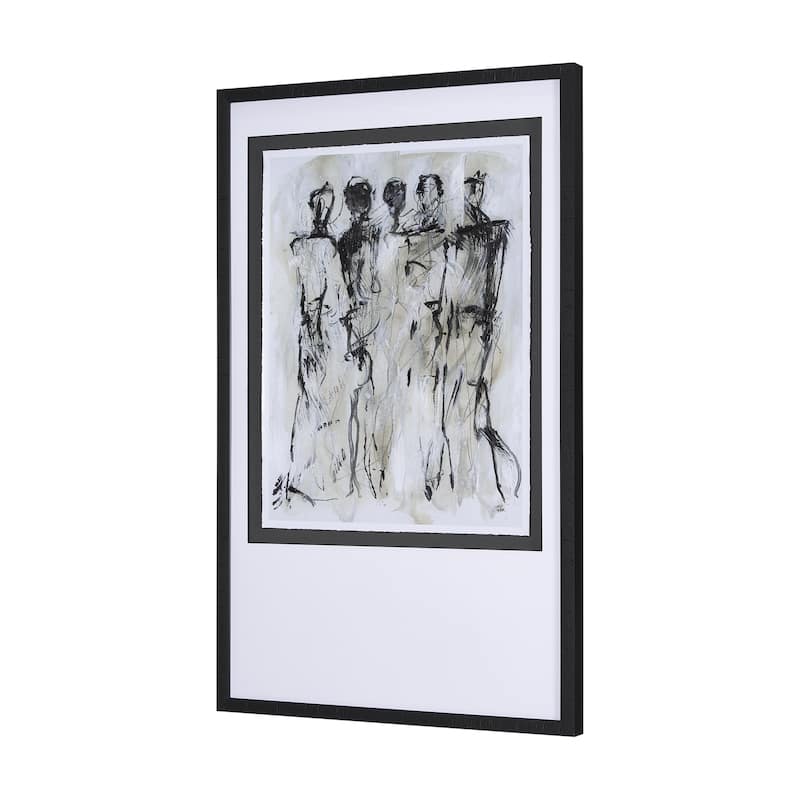 Gathering I Framed Art Print