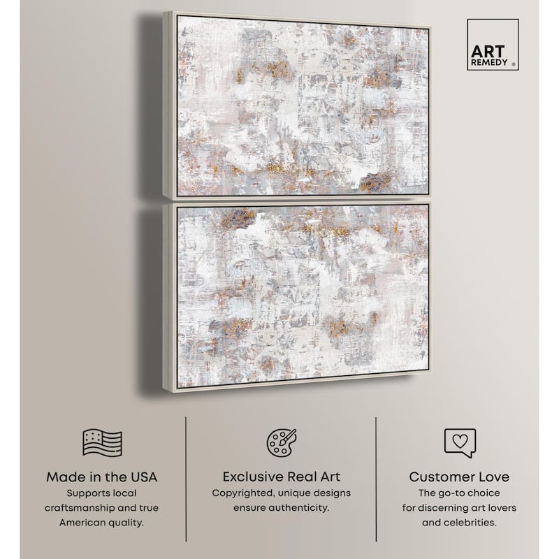 Turbulence I Canvas by Art Remedy