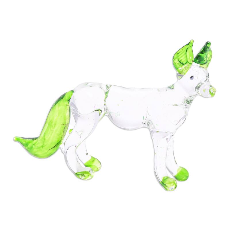 Novica Handmade Glass Figurine