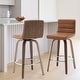preview thumbnail 164 of 198, 26"/29" Faux Leather Swivel Bar/Counter Stools, Set of 2/3