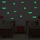 preview thumbnail 2 of 4, Walplus Peel and Stick Wall Stickers Glow In The Dark Bat Witch Decor