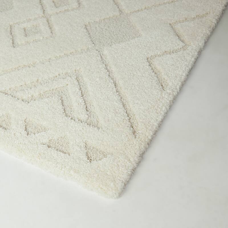 Lars Diamond Striped Area Rug