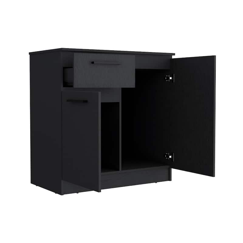 Dresser for Living Room ,Apartment, Bedroom, Black